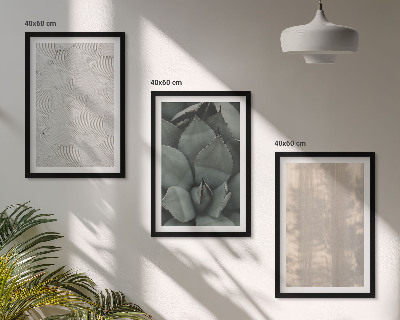 Cadre photo mural Textures tropicales estivales