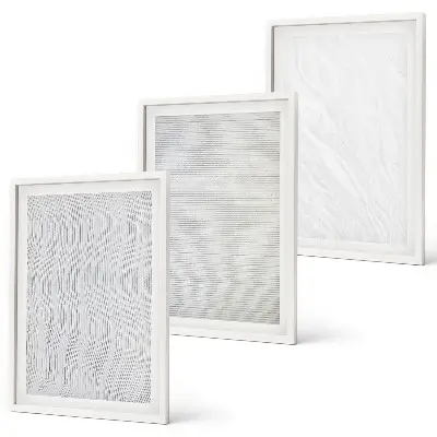 Cadre photo mural avec décorations de sable brillant