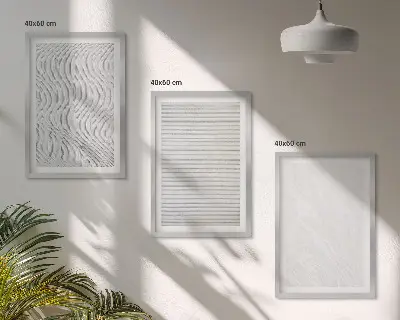 Cadre photo mural avec décorations de sable brillant