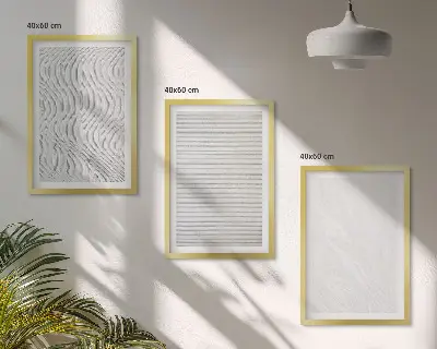 Cadre photo mural avec décorations de sable brillant