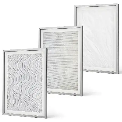 Cadre photo mural avec décorations de sable brillant