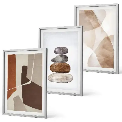 Peinture abstraite moderne cadre photo mural