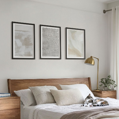 Lot de 3 tableaux pour salon Design moderne abstrait