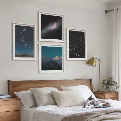 Mur de tableaux Paysages stellaires cosmiques