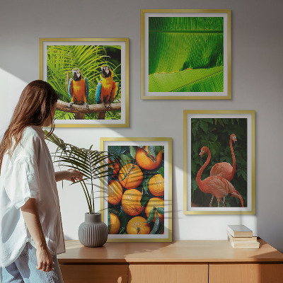 Mur de tableaux Des accents fruités des tropiques
