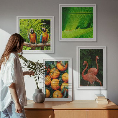Mur de tableaux Des accents fruités des tropiques
