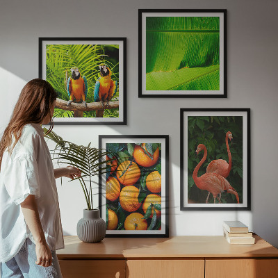 Mur de tableaux Des accents fruités des tropiques