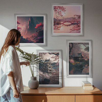 Mur de tableaux Paysages fantastiques du japon