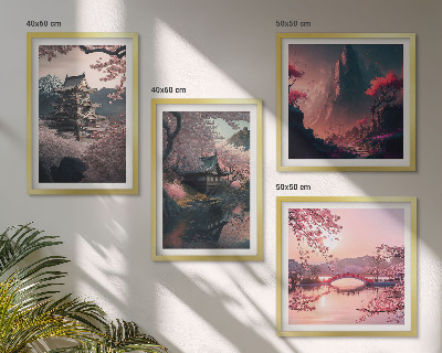 Mur de tableaux Paysages fantastiques du japon