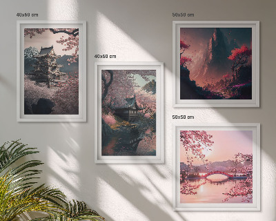 Mur de tableaux Paysages fantastiques du japon