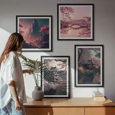 Mur de tableaux Paysages fantastiques du japon