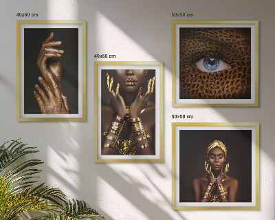 Polyptyque z cadres Portraits artistiques de femmes