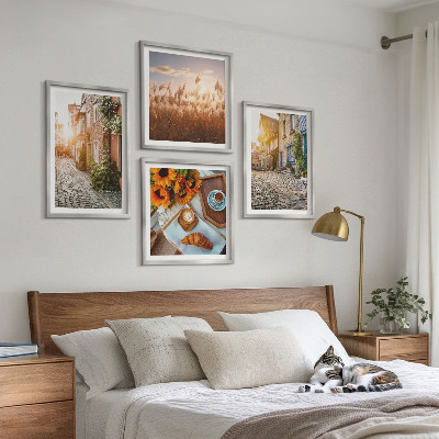 Mur de tableaux Des rues charmantes avec du café