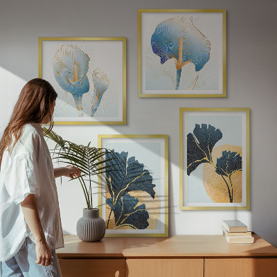 Mur de tableaux Citrons vin portrait kahlo