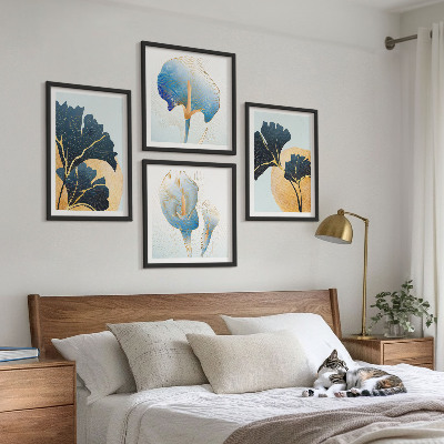 Mur de tableaux Citrons vin portrait kahlo