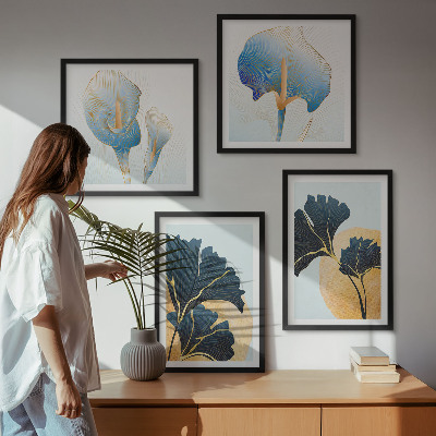 Mur de tableaux Citrons vin portrait kahlo