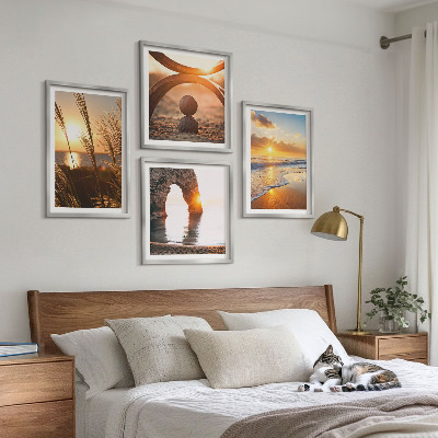 Mur de tableaux Paysages tranquilles de la plage du soleil