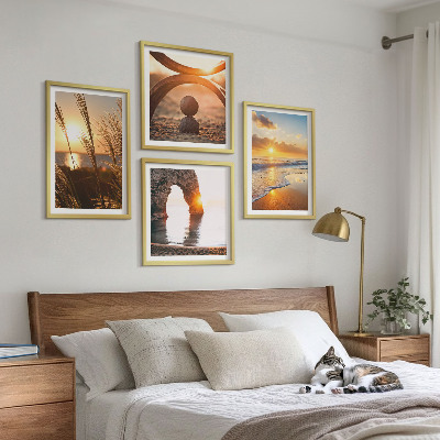 Mur de tableaux Paysages tranquilles de la plage du soleil