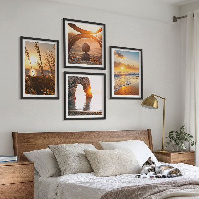 Mur de tableaux Paysages tranquilles de la plage du soleil