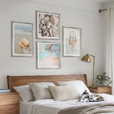Mur de tableaux Livre bohème sur les coquillages