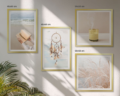 Mur de tableaux Paysages d'été style bohème