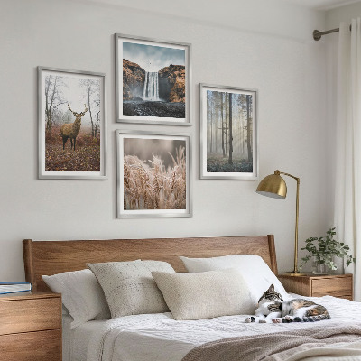 Mur de tableaux Paysages forestiers de nature sauvage