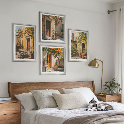 Mur de tableaux Agrumes au soleil