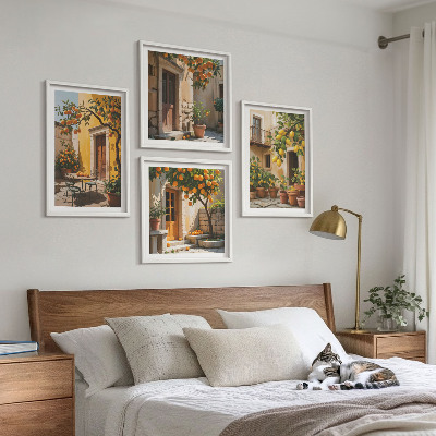 Mur de tableaux Agrumes au soleil