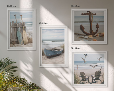 Mur de tableaux Plages d'été, paysage marin