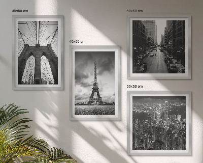 Polyptyque z cadres Tours de pont monochromes