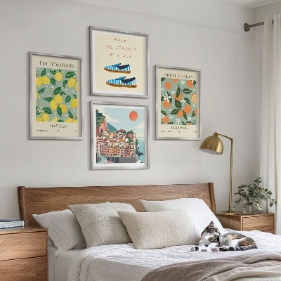Mur de tableaux Motifs fruitiers de la culture italienne