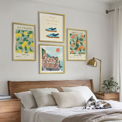 Mur de tableaux Motifs fruitiers de la culture italienne