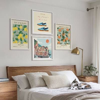 Mur de tableaux Motifs fruitiers de la culture italienne
