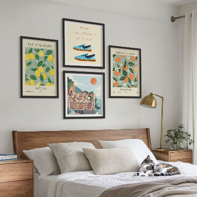Mur de tableaux Motifs fruitiers de la culture italienne