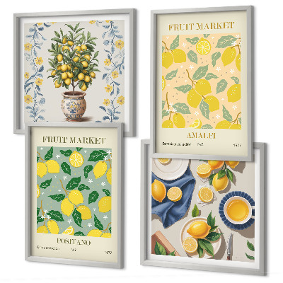 Mur de tableaux Agrumes, fruits d'italie