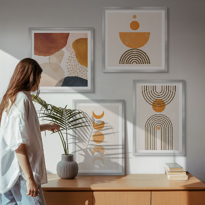 Polyptyque z cadres Décorations bohèmes minimalistes