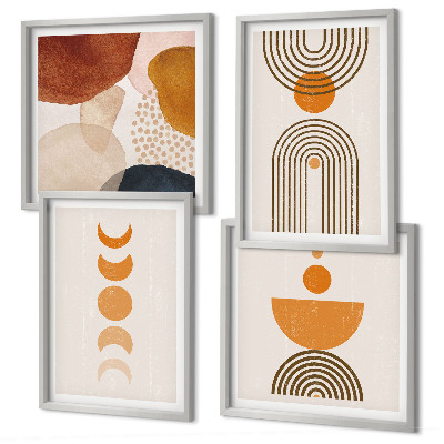 Polyptyque z cadres Décorations bohèmes minimalistes
