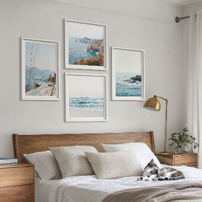 Polyptyque z cadres Vues sur le paysage marin