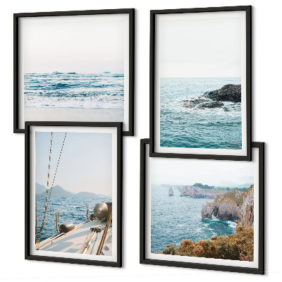 Polyptyque z cadres Vues sur le paysage marin