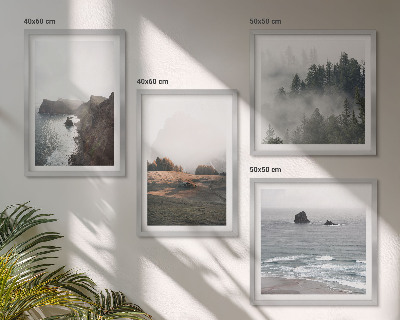 Polyptyque z cadres Paysages de montagnes et de mer