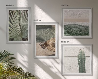 Polyptyque z cadres Accessoires pour plantes tropicales
