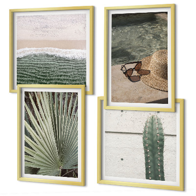 Polyptyque z cadres Accessoires pour plantes tropicales