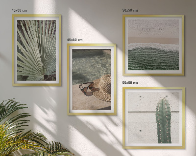 Polyptyque z cadres Accessoires pour plantes tropicales