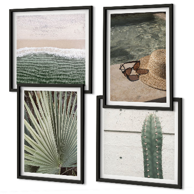 Polyptyque z cadres Accessoires pour plantes tropicales