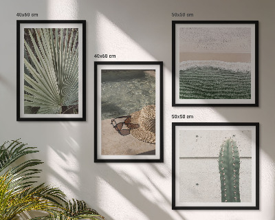 Polyptyque z cadres Accessoires pour plantes tropicales