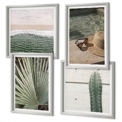 Polyptyque z cadres Accessoires pour plantes tropicales