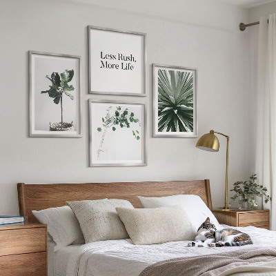 Mur de tableaux Minimalisme des plantes vertes