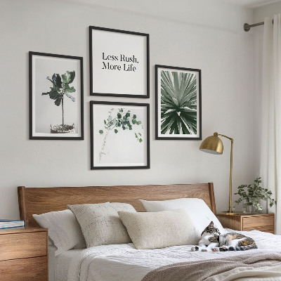 Mur de tableaux Minimalisme des plantes vertes