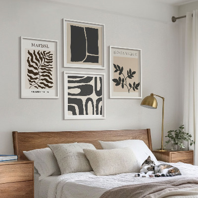 Mur de tableaux Affiches minimalistes de plantes