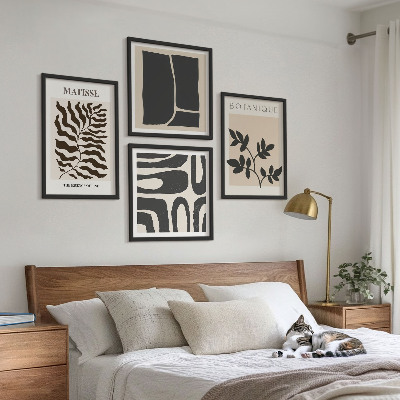 Mur de tableaux Affiches minimalistes de plantes